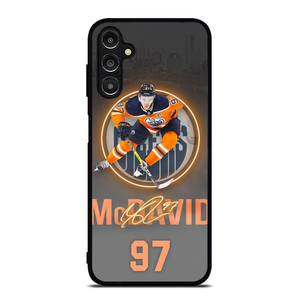 CONNOR MCDAVID EDMONTON OILERS PLAYER Samsung Galaxy A14 Case Cover
