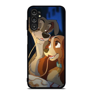 DISNEY CARTOON LADY AND THE TRAMP Samsung Galaxy A14 Case Cover