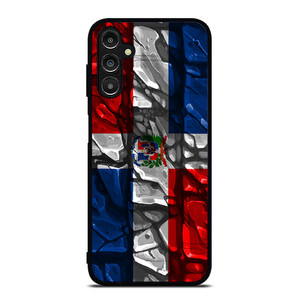 DOMINICAN REPUBLIC FLAG Samsung Galaxy A14 Case Cover DOMINICAN REPUBLIC FLAG Samsung Galaxy A14 Case Cover