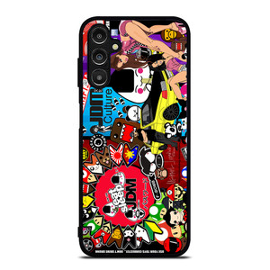 EAT SLEEP JDM COLLAGE Samsung Galaxy A14 Case Cover EAT SLEEP JDM COLLAGE Samsung Galaxy A14 Case Cover