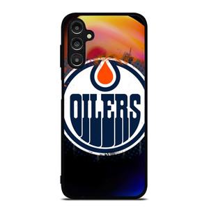 EDMONTON OILERS FIRE LOGO Samsung Galaxy A14 Case Cover