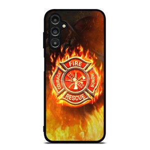 FIREFIGHTER FIREMAN FIRE LOGO Samsung Galaxy A14 Case Cover