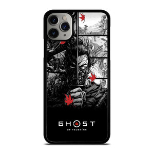 GHOST OF TSUSHIMA LOGO BLACK WHITE iPhone 11 Pro Max Case Cover