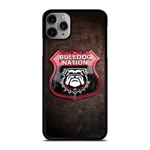 GEORGIA BULLDOGS RUSTY BADGE iPhone 11 Pro Max Case Cover