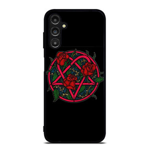 HIM BAND HEARTAGRAM FLOWER Samsung Galaxy A14 Case Cover