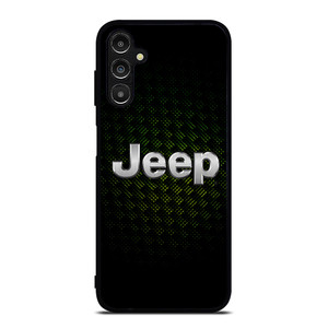 JEEP GREEN CARBON LOGO Samsung Galaxy A14 Case Cover