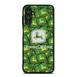 JOHN DEERE LOGO PATTERN 2 Samsung Galaxy A14 Case Cover JOHN DEERE LOGO PATTERN 2 Samsung Galaxy A14 Case Cover
