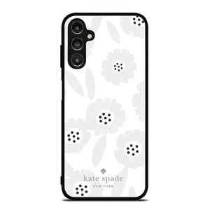 KATE SPADE GREY FLOWER Samsung Galaxy A14 Case Cover