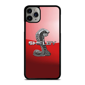 FORD MUSTANG SHELBY COBRA RED LOGO iPhone 11 Pro Max Case Cover