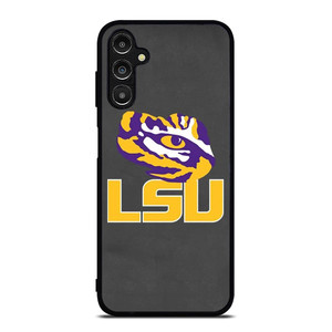 LSU TIGERS LEATHER LOGO Samsung Galaxy A14 Case Cover