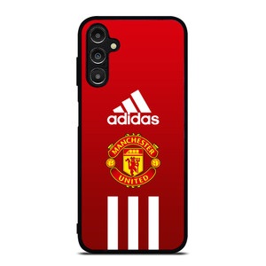 MANCHESTER UNITED FC ADIDAS STRIPES Samsung Galaxy A14 Case Cover