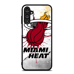 MIAMI HEAT ART LOGO Samsung Galaxy A14 Case Cover MIAMI HEAT ART LOGO Samsung Galaxy A14 Case Cover