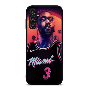 MIAMI HEAT DWYANE WADE 3 NBA Samsung Galaxy A14 Case Cover