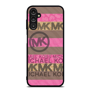 MICHAEL KORS PINK STRIP LOGO Samsung Galaxy A14 Case Cover