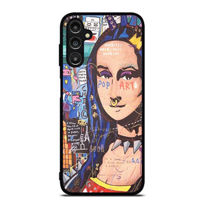 MONALISA ABSTRACT POP ART  Samsung Galaxy A14 Case Cover