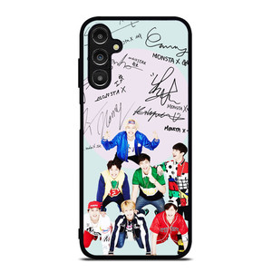 MONSTA X K POP SIGNATURE Samsung Galaxy A14 Case Cover