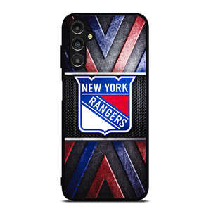 NEW YORK RANGERS NHL METAL LOGO Samsung Galaxy A14 Case Cover