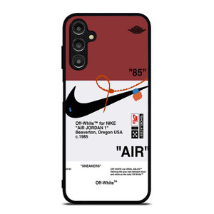 OFF WHITE NIKE AIR JORDAN SNEAKERS Samsung Galaxy A14 Case Cover OFF WHITE NIKE AIR JORDAN SNEAKERS Samsung Galaxy A14 Case Cover