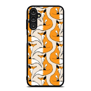 ORANGE FOX PATTERN Samsung Galaxy A14 Case Cover