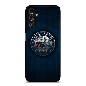PHILADELPHIA 76ERS METAL LOGO Samsung Galaxy A14 Case Cover