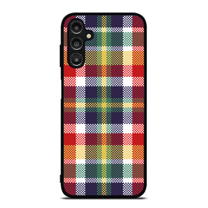 PIXELIZED TARTAN PATTERN Samsung Galaxy A14 Case Cover PIXELIZED TARTAN PATTERN Samsung Galaxy A14 Case Cover