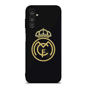 REAL MADRID CF LOGO BLACK Samsung Galaxy A14 Case Cover REAL MADRID CF LOGO BLACK Samsung Galaxy A14 Case Cover