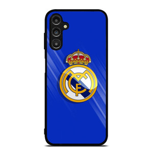 REAL MADRID LOGO BLUE Samsung Galaxy A14 Case Cover REAL MADRID LOGO BLUE Samsung Galaxy A14 Case Cover