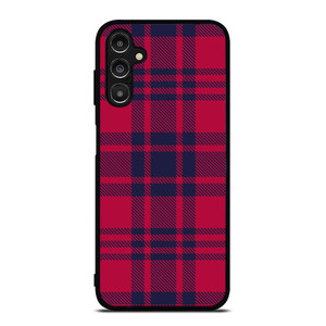 RED BLUE TARTAN PLAID PATTERN Samsung Galaxy A14 Case Cover RED BLUE TARTAN PLAID PATTERN Samsung Galaxy A14 Case Cover