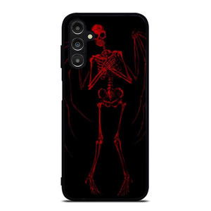 RED SKELETON HEARTBREAKING Samsung Galaxy A14 Case Cover