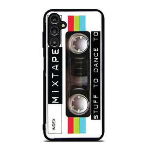 RETRO CLEAR MIXTAPE Samsung Galaxy A14 Case Cover RETRO CLEAR MIXTAPE Samsung Galaxy A14 Case Cover