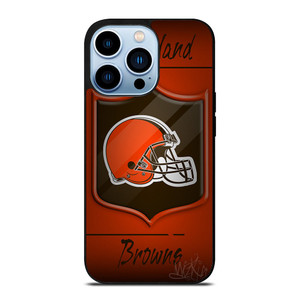 CLEVELAND BROWNS HELMET LOGO iPhone 13 Pro Max Case Cover