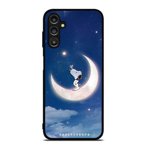 SNOOPY PEANUTS IN MOON Samsung Galaxy A14 Case Cover