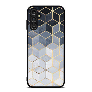 SOFT BLUE GRADIENT CUBES Samsung Galaxy A14 Case Cover