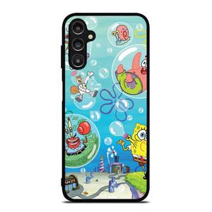 SPONGEBOB AND FRIENDS BUBBLES Samsung Galaxy A14 Case Cover SPONGEBOB AND FRIENDS BUBBLES Samsung Galaxy A14 Case Cover