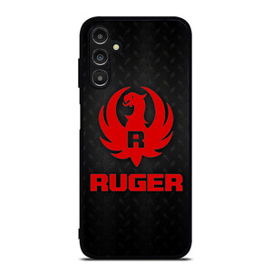 STURM RUGER FIREARM RED METAL Samsung Galaxy A14 Case Cover STURM RUGER FIREARM RED METAL Samsung Galaxy A14 Case Cover