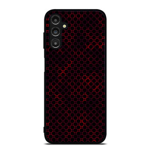 STYLISH HEXAGONAL RED PATTERN Samsung Galaxy A14 Case Cover