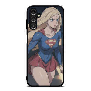 SUPER GIRL CARTOON MANGA ANIME Samsung Galaxy A14 Case Cover