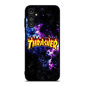 THRASHER LOGO NEBULA Samsung Galaxy A14 Case Cover THRASHER LOGO NEBULA Samsung Galaxy A14 Case Cover