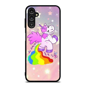 UNICORN POOPING RAINBOW Samsung Galaxy A14 Case Cover