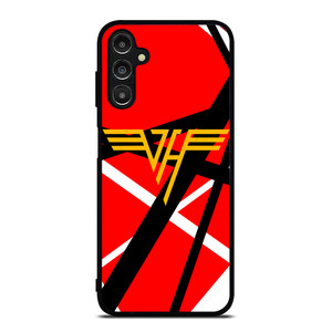 VAN HALLEN RED ABSTRACT LOGO Samsung Galaxy A14 Case Cover
