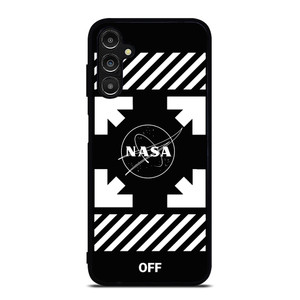 WHITE NASA OFF Samsung Galaxy A14 Case Cover