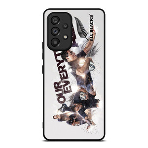 ALL BLACKS NEW ZEALAND RUGBY TEAM Samsung Galaxy A53 Case Cover