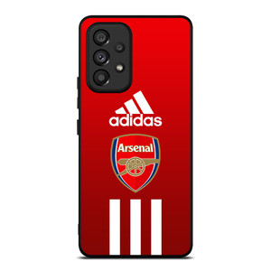 ARSENAL FC ADIDAS STRIPES Samsung Galaxy A53 Case Cover ARSENAL FC ADIDAS STRIPES Samsung Galaxy A53 Case Cover