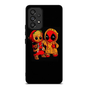 BABY DEADPOOL AND GROOOT Samsung Galaxy A53 Case Cover BABY DEADPOOL AND GROOOT Samsung Galaxy A53 Case Cover