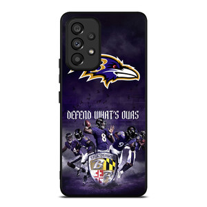 BALTIMORE RAVENS FOOTBALL TEAM Samsung Galaxy A53 Case Cover