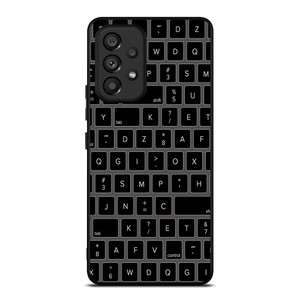 BLACK KEYBOARD PATTERN Samsung Galaxy A53 Case Cover BLACK KEYBOARD PATTERN Samsung Galaxy A53 Case Cover