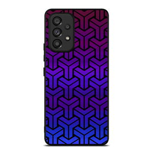 BLACK MAMBA PURPLE PATTERN Samsung Galaxy A53 Case Cover