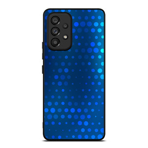 BLUE GRADIENT HALFTONE PATTERN Samsung Galaxy A53 Case Cover