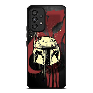 BOBA FETT HELMET STAR WARS ART Samsung Galaxy A53 Case Cover BOBA FETT HELMET STAR WARS ART Samsung Galaxy A53 Case Cover