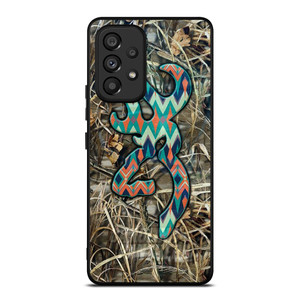 CAMO BROWNING LOGO Samsung Galaxy A53 Case Cover